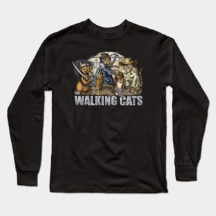 The Walking Cats Long Sleeve T-Shirt